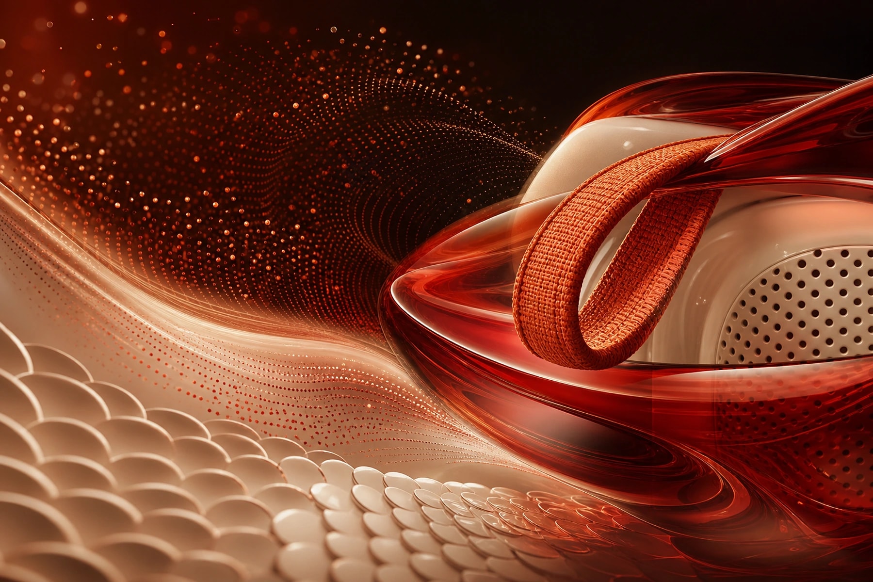 Koi Speaker cinematic atmosphere study