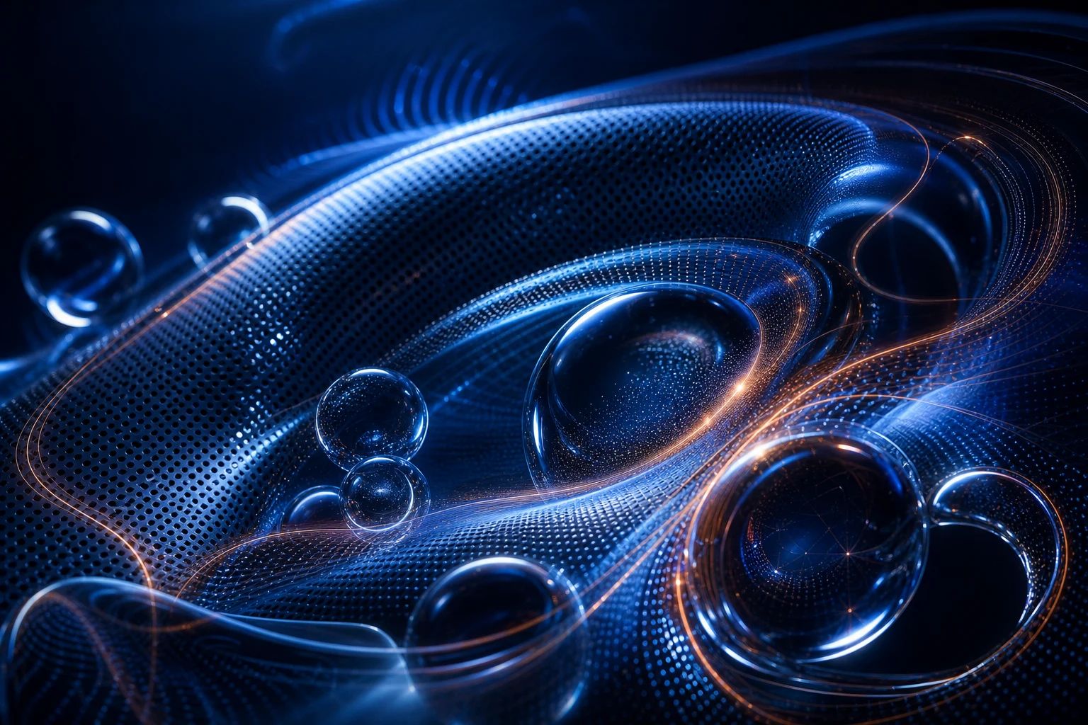 Loop Speaker abstract material study