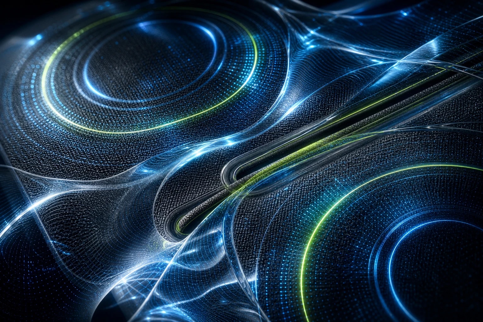 Mesa Charge Pad abstract material study